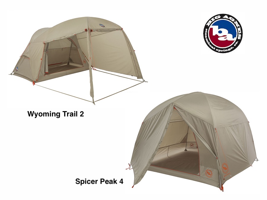 Big Agnes Wyoming 4-Person Trail ユニセックス Tent: 3-Season 登山